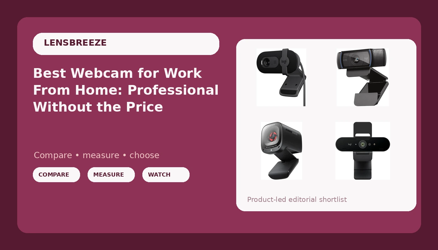 Best Webcam for Work From Home: Professional Without the Price - LensBreeze review with measurements and honest opinion