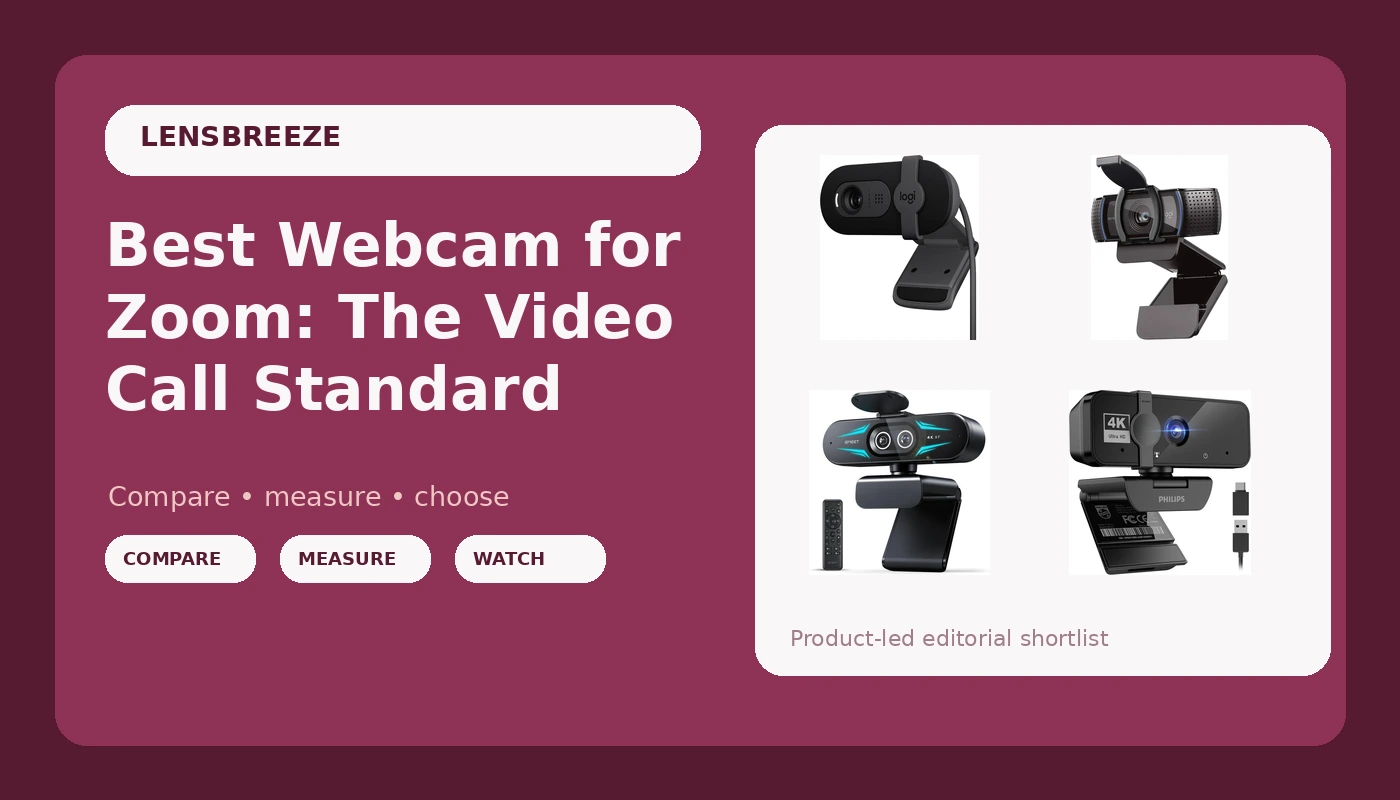 Best Webcam for Zoom: The Video Call Standard - LensBreeze review with measurements and honest opinion