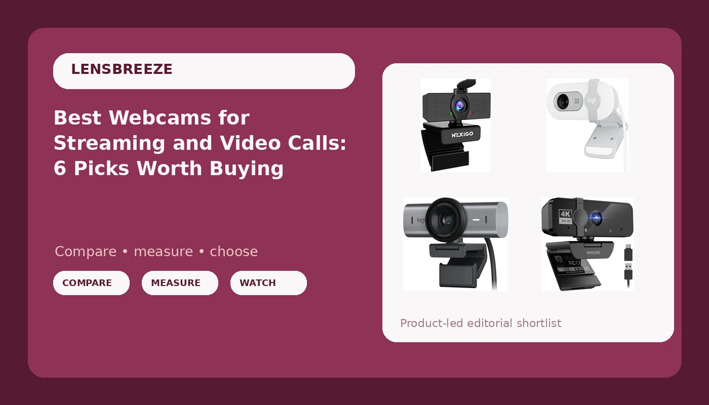 Best Webcams for Streaming and Video Calls: 6 Picks Worth Buying