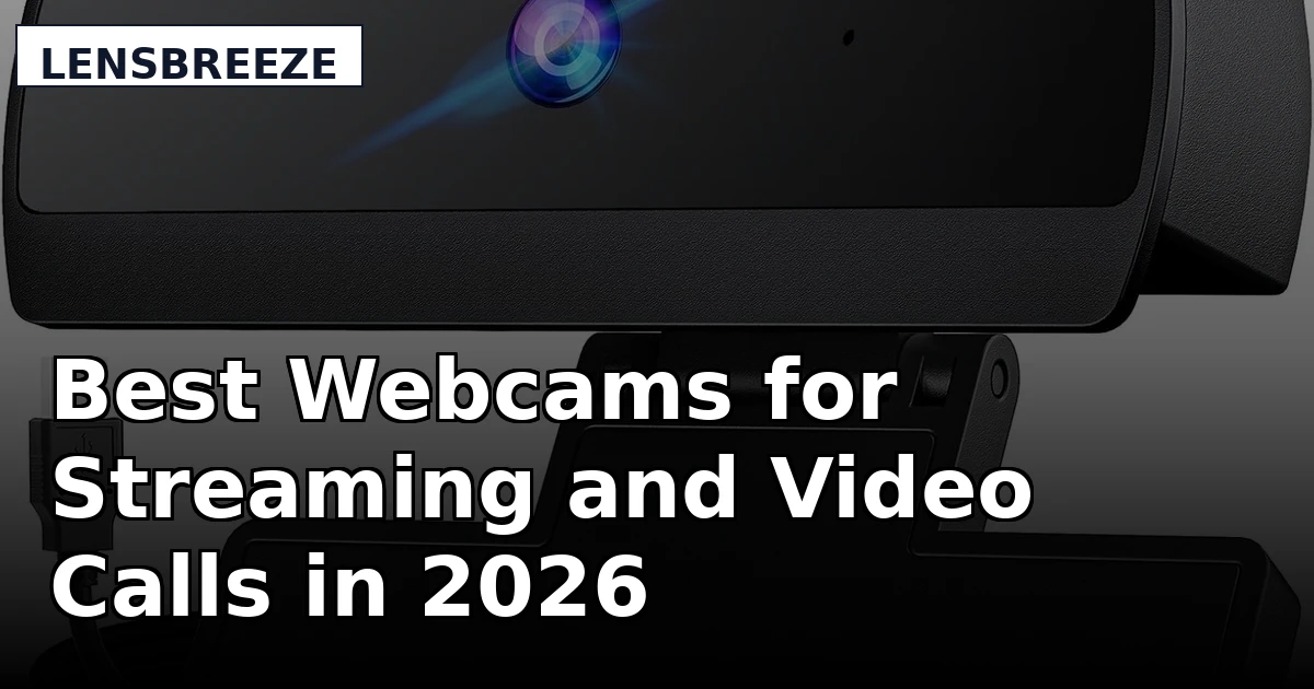 Best Webcams for Streaming and Video Calls in 2026