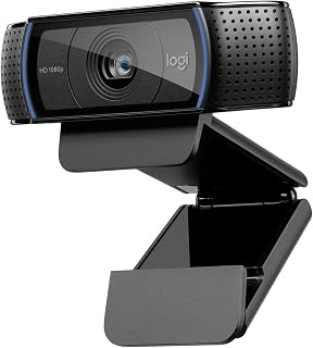 Logitech C920 Hd Pro Webcam (Black) Black