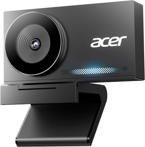 Acer 4K webcam with all-metal unibody, Sony sensor, and privacy cover