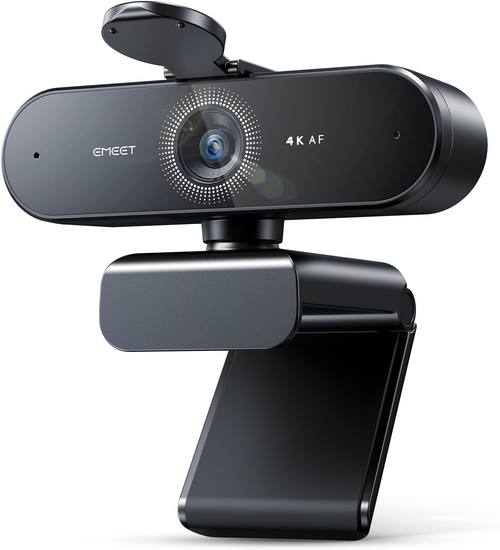 EMEET NOVA 4K Webcam for PC, Ultra 4K HD, PDAF Autofocus, Dual Omni Mics
