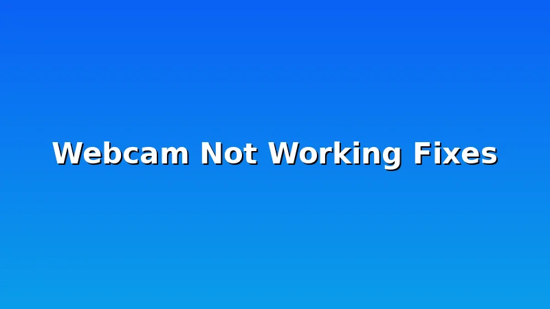 Webcam Not Working Fixes - LensBreeze review with measurements and honest opinion
